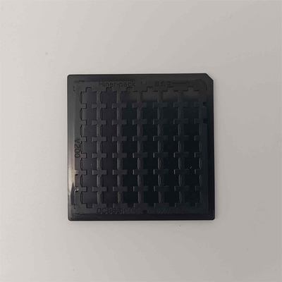 Купить Черный поднос обломока пакета вафли ESD пластиковый Stackable ультра чистый online manufacture