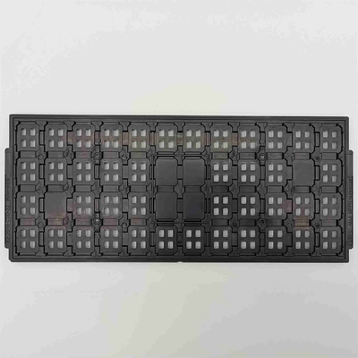 Хорошая цена. 4x12 поднос матрицы MPPO материальный черный JEDEC для электронных частей онлайн