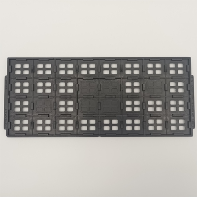 Черные матричные поддоны Esd Jedec для интегральной схемы