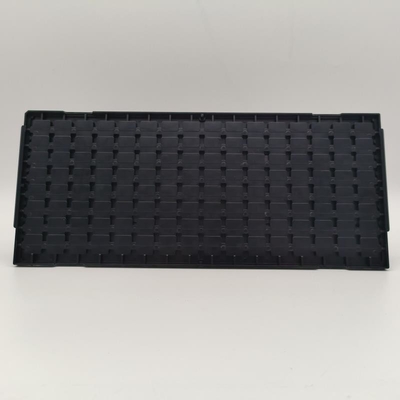 Хорошая цена. JEDEC Design Tray Pocket Size 11.93*16.5*4.34mm для MEMS устройства в MPPO/PPE/ABS/PEI/IDP онлайн
