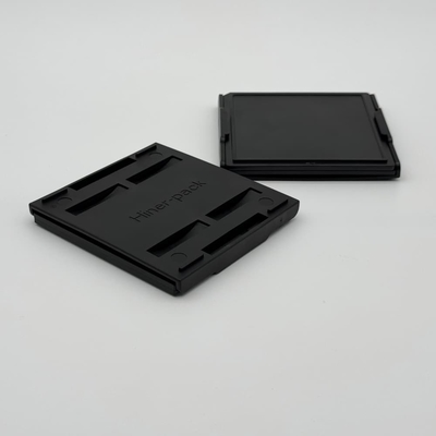 Хорошая цена. 4 Inch ESD Waffle Pack Clip Black PP Material онлайн
