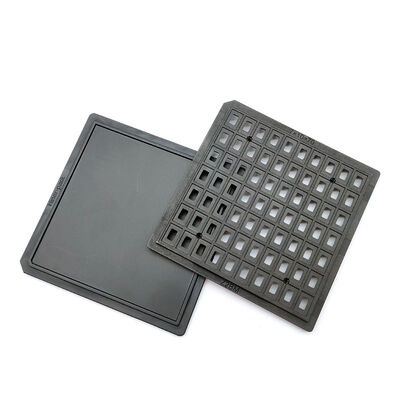 ABS Standard Waffle Pack Chip Trays Высокотемпературная устойчивость для небольших компонентов