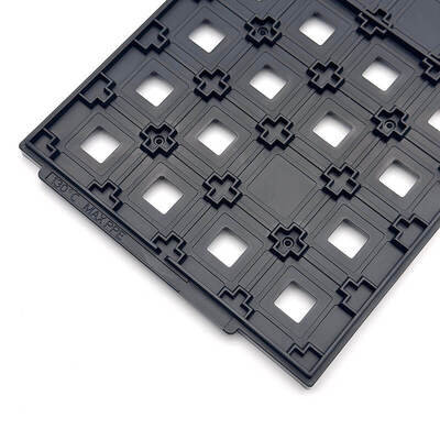 Хорошая цена. Прочные JEDEC IC подносы для чистого производства и безопасности пластинок онлайн