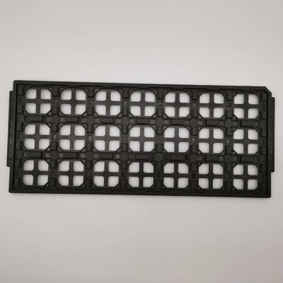 Подгонянная чистка черных подносов ESD Jedec IC ультразвуковая для модуля PCBA