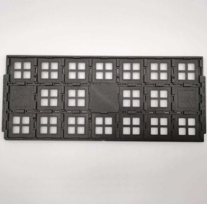 Подносы матрицы SGS пластиковые черные ESD Jedec для электронных продуктов